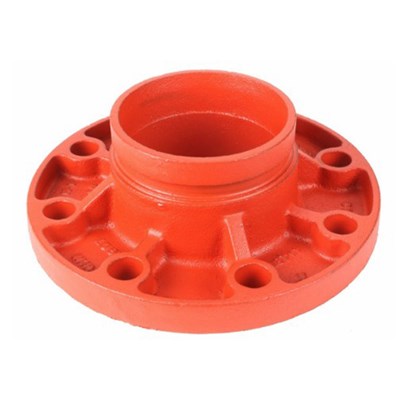 7010635 (Argco) | Grv Flange Adapter Nipples 8 (802) | Grooved Fittings | Flange Adapter Pipe | Grooved x Flanged | 8