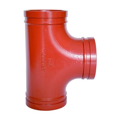 7010096 (Argco) | Grv Standard Radius Tee 3 (301) | Grooved Fittings | Tee | Grooved | 3
