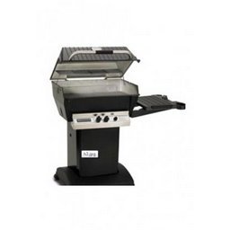 H4PK1 | Broilmaster Deluxe Gas Grill,LP Black Cart/Base, Side Shelf