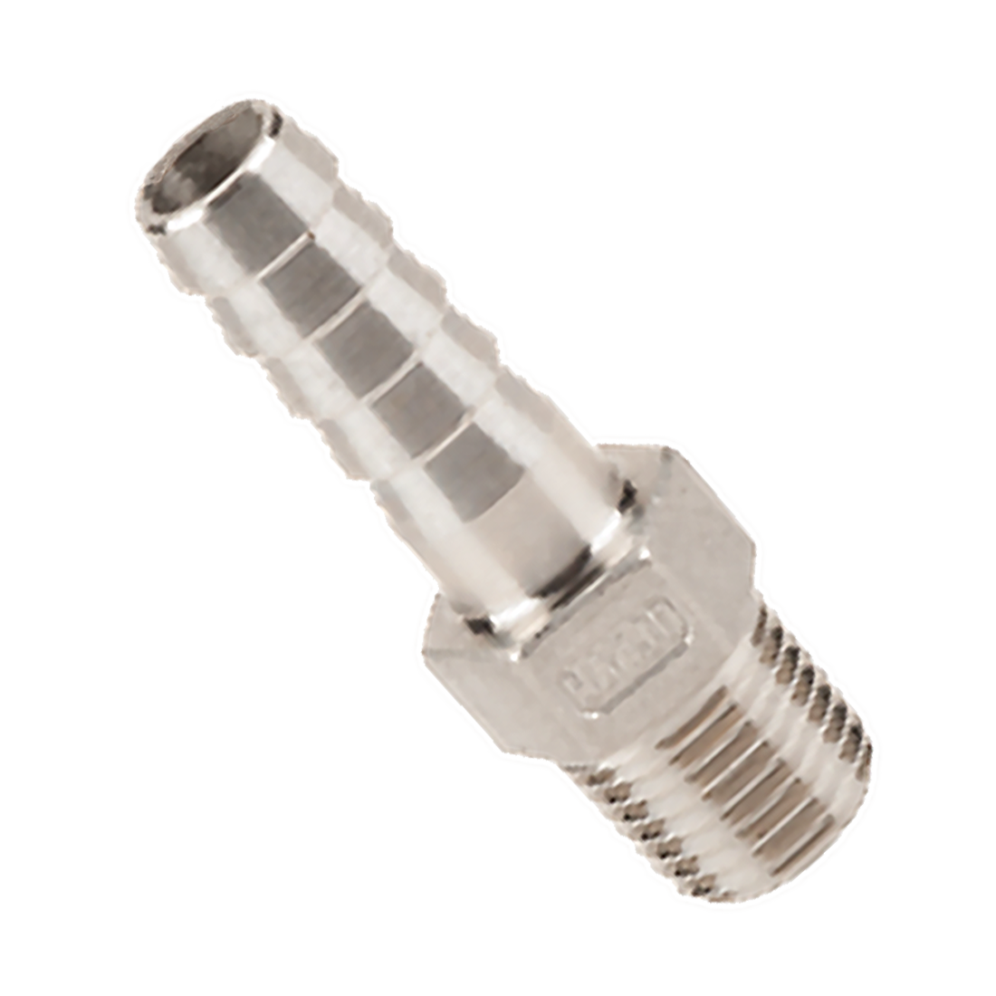 316-A1438 (Banjo) Barb-1/4 Mpt X 3/8 Hb Ss