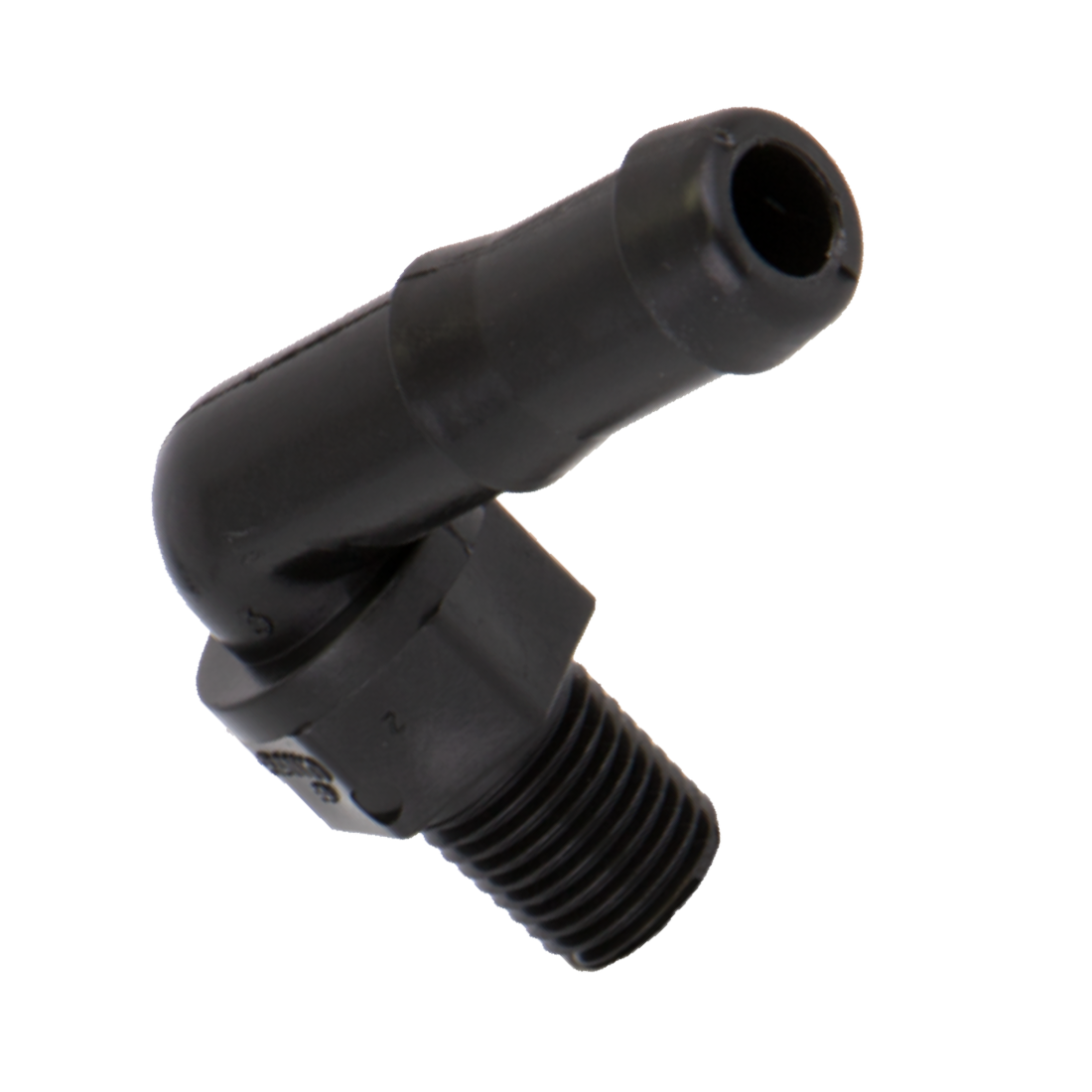 HB025/050-90 (Banjo) Barb-1/4 Mpt X 1/2 Hb 90Deg