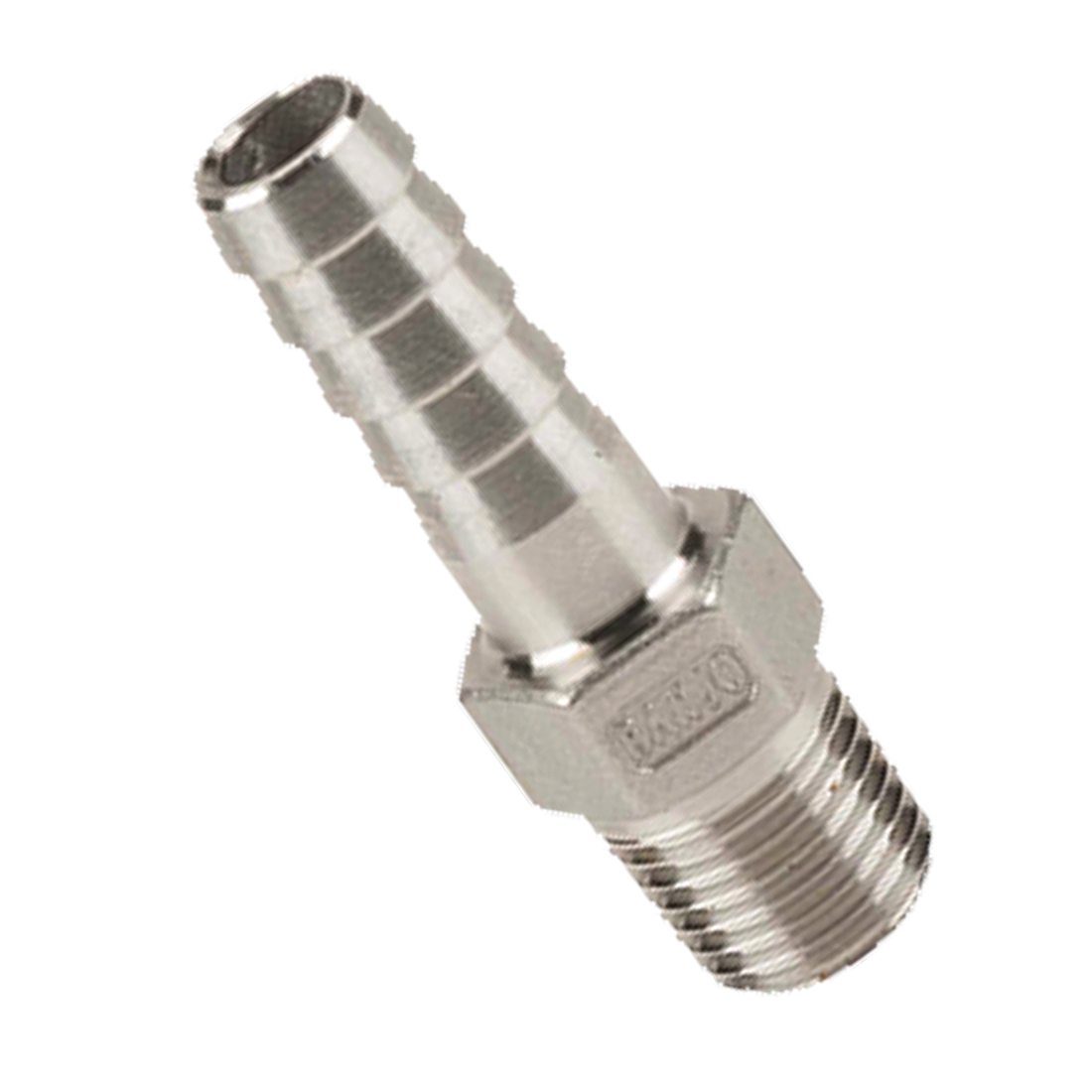 316-A14 (Banjo) Barb-1/4 Mpt X 1/4 Hb Ss