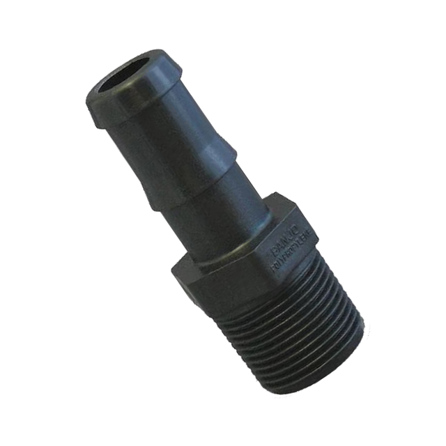 HB038 (Banjo) Barb-3/8 Mpt X 3/8 Hb