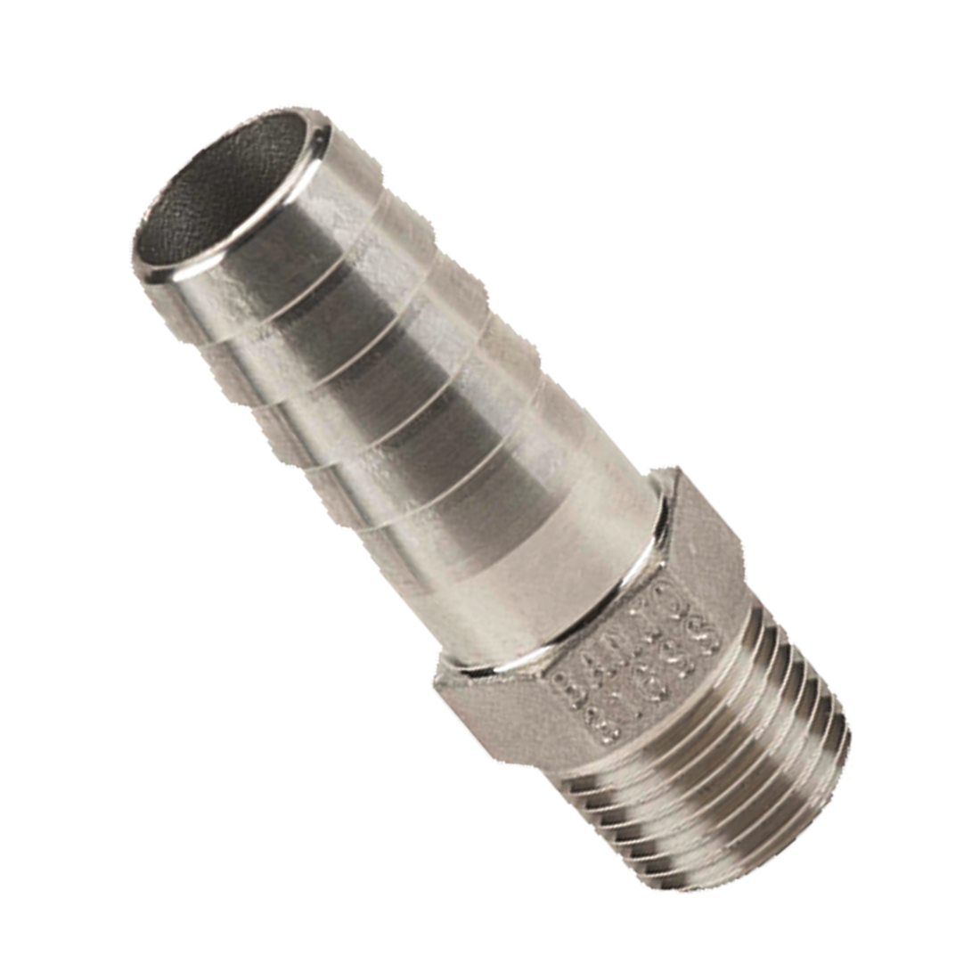316-A1234 (Banjo) Barb-1/2 Mpt X 3/4 Hb Ss