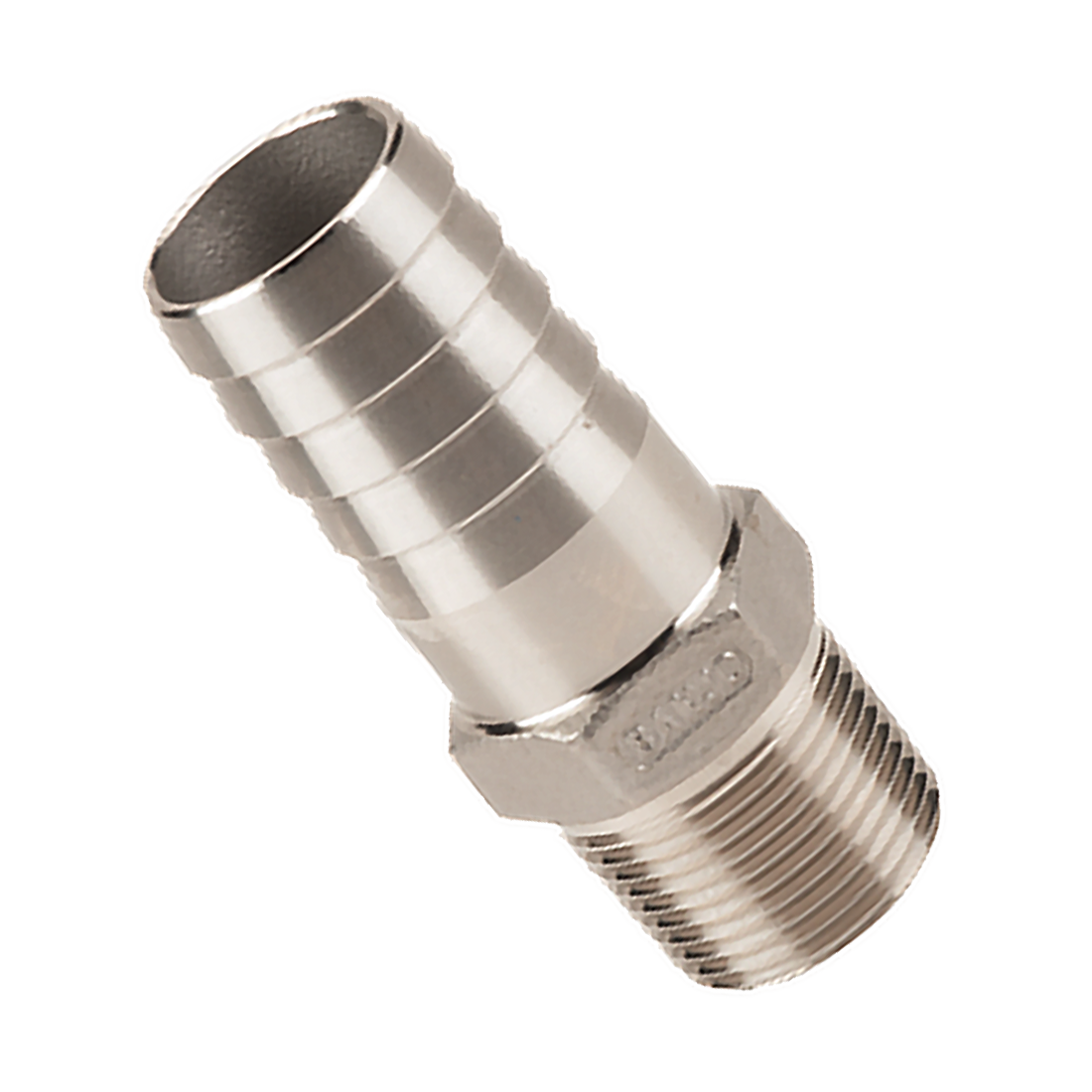 316-A34100 (Banjo) Barb-3/4 Mpt X 1 Hb Ss