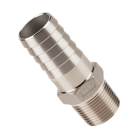 316-A34100 (Banjo) Barb-3/4 Mpt X 1 Hb Ss