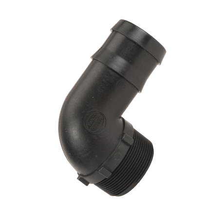HB200-90 (Banjo) Barb-2 Mpt X 2 Hb 90Deg