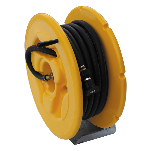 AHSPB100YE01 (Enduraplas) Reel-Hose 100 Hose And Lance On Stand