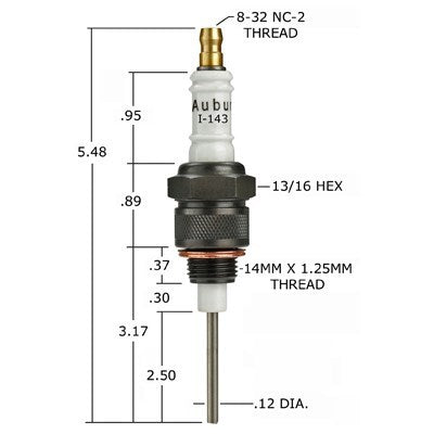 E5-I-143 (Auburn) | Auburn Electrode (CA503) | Igniter