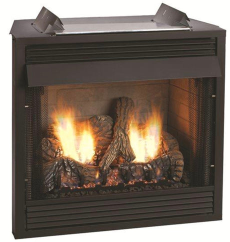 VFD42FB2ML | 42 in. VF Deluxe Louvered Firebox Refractory Liner Breckenridge