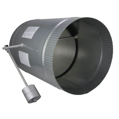 BH-06 (Io HVAC Systems) | 6 Rnd Horizontal Barometric Bypass Da | IO HVAC Control | Damper