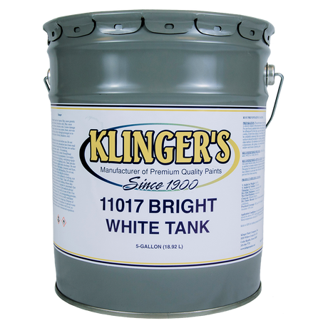 K11514-5 (Klinger Paint) Paint-Light Gray Tank Enamel 5 Gal