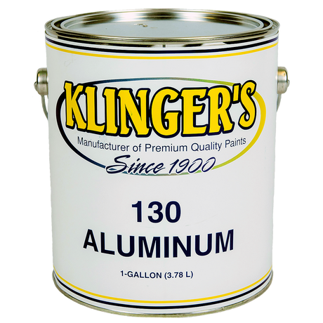 130 (Klinger Paint) Paint-Klinger 130 Tank Aluminum Gal