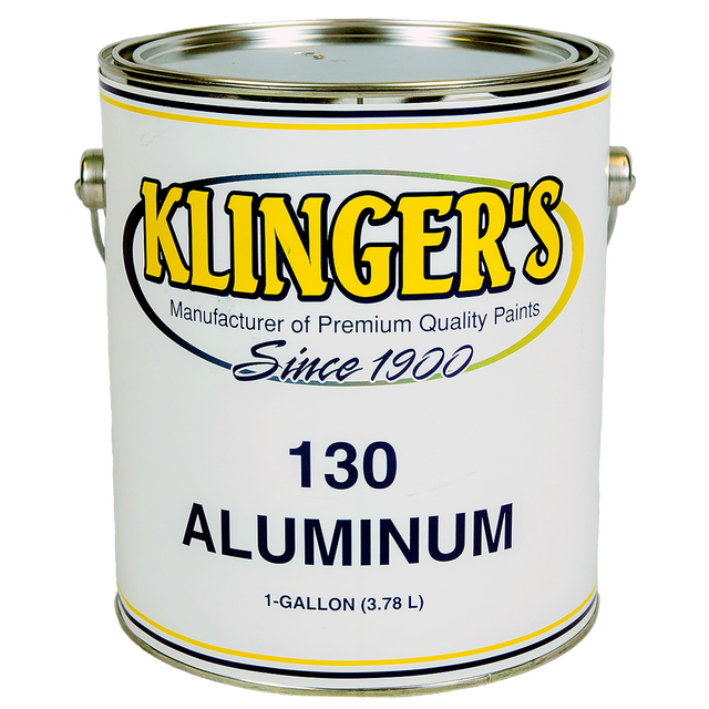 130 (Klinger Paint) Paint-Klinger 130 Tank Aluminum Gal