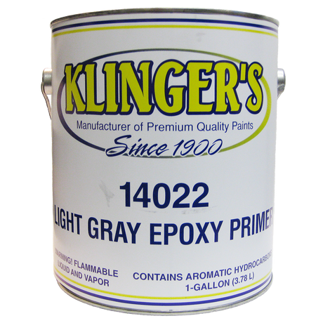 14022 (Klinger Paint) Primer-Light Gray Epoxy Fast Dry Gal
