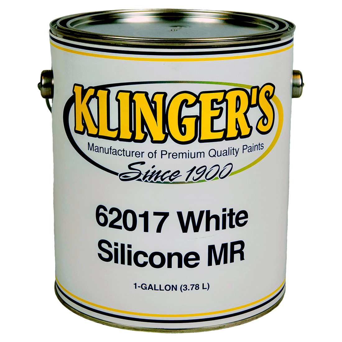 K62017MR (Klinger Paint) Paint-White Sil Mldw Res Gal