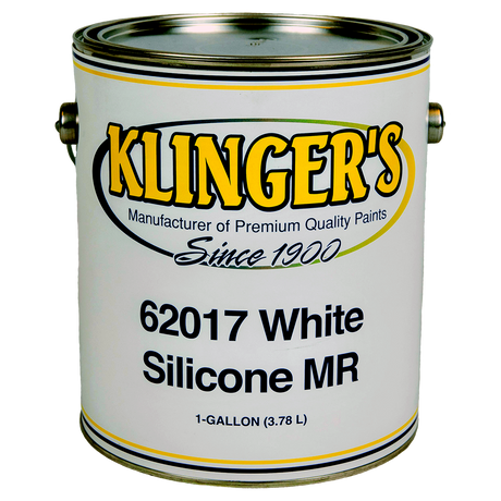 K62017MR (Klinger Paint) Paint-White Sil Mldw Res Gal