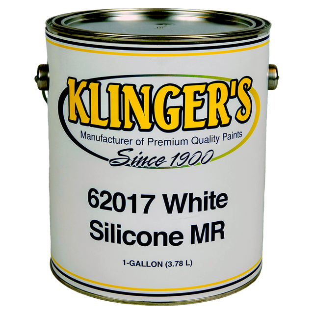 K62017MR (Klinger Paint) Paint-White Sil Mldw Res Gal