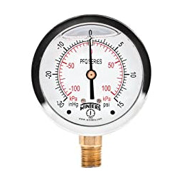 Engineered Specialty Products Part (201L-254B) 0-15Number  Liquid Filled Gauge