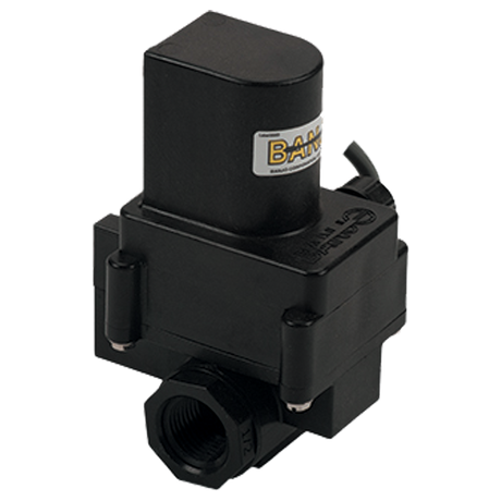 LEV050 (Banjo) Valve-Lev 1/2 On/Off 3 Wire 12V Dc Epdm