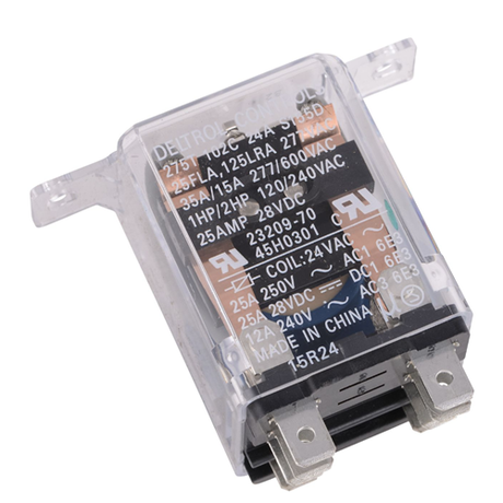 45H03 (Lennox) | Deltrol Relay 24V DPDT 275TM