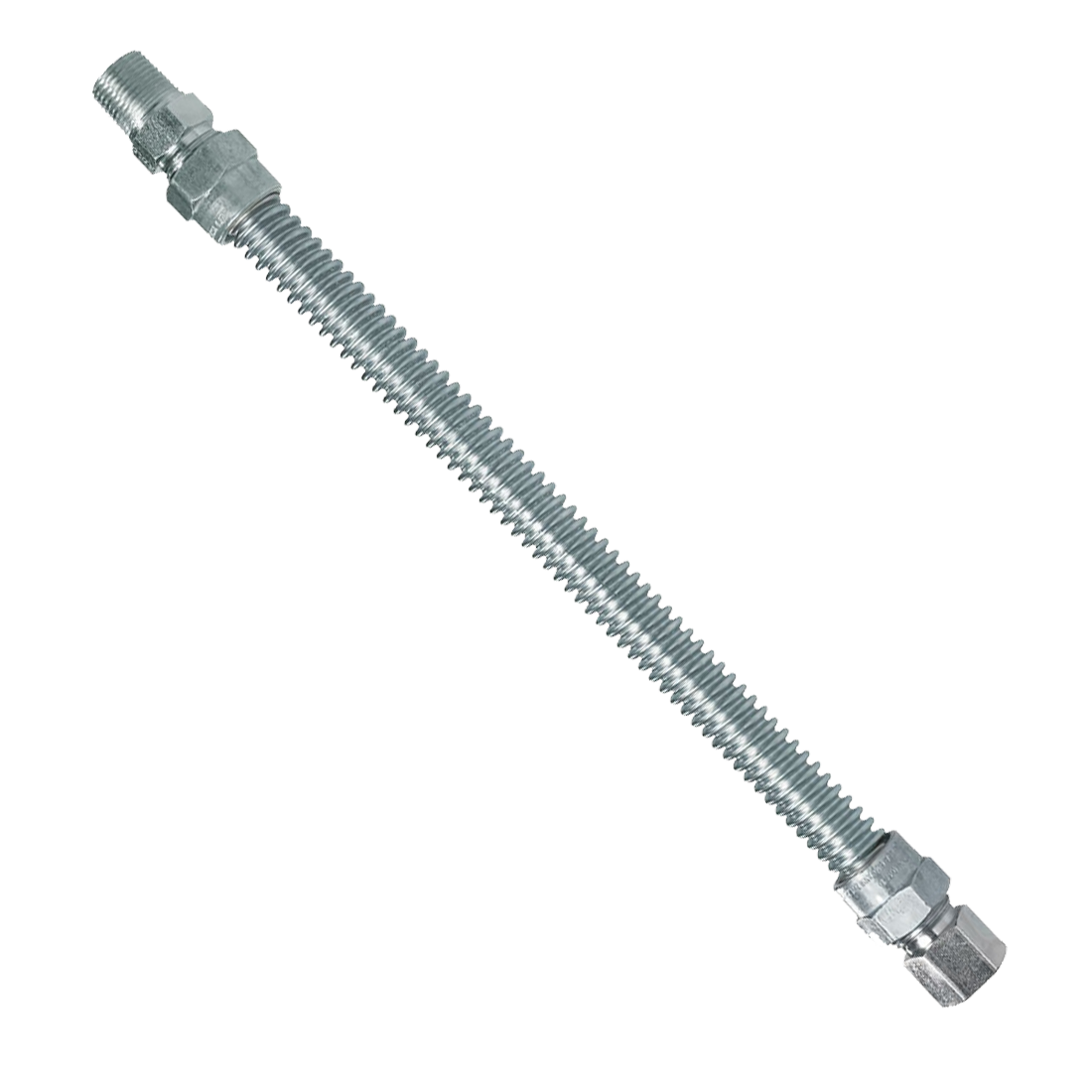 20-2131-12 (Dormont) Connector-1/2 Od X 12 3/8Mipx1/2Mip