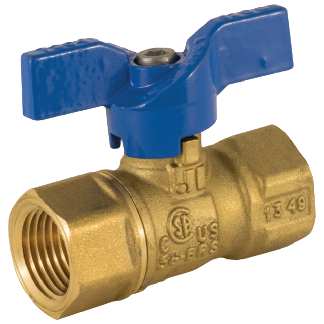 101-402 (Jomar Valve) Valve-Ball 3/8 Fip 2 Piece 600 Wog