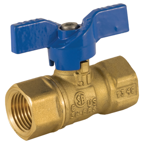 101-404 (Jomar Valve) Valve-Ball 3/4 Fip 2 Piece 600 Wog