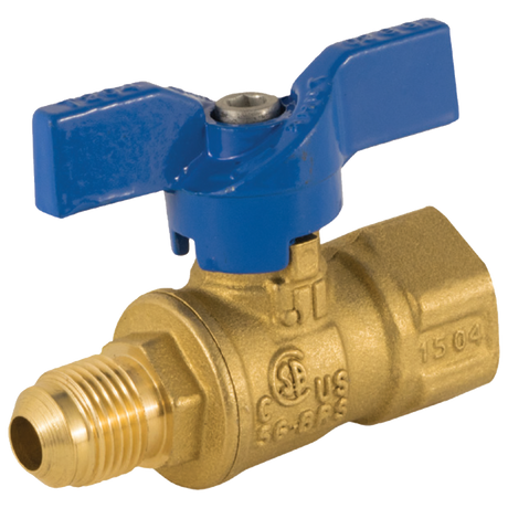 101-502 (Jomar Valve) Valve-Ball 1/2 Fip X 3/8 Fl 2 Pc 600 Wog