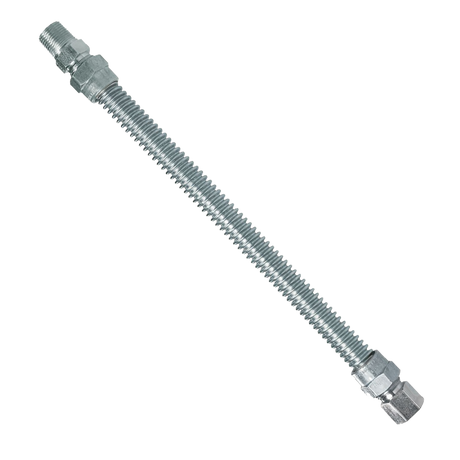 20-3122-60 (Dormont) Connector-1/2 Od X 60 1/2Mipx3/8Fip