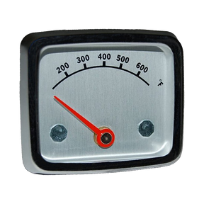 21217 (Music City Metals) Thermometer-Bbq Grill Old Square Style