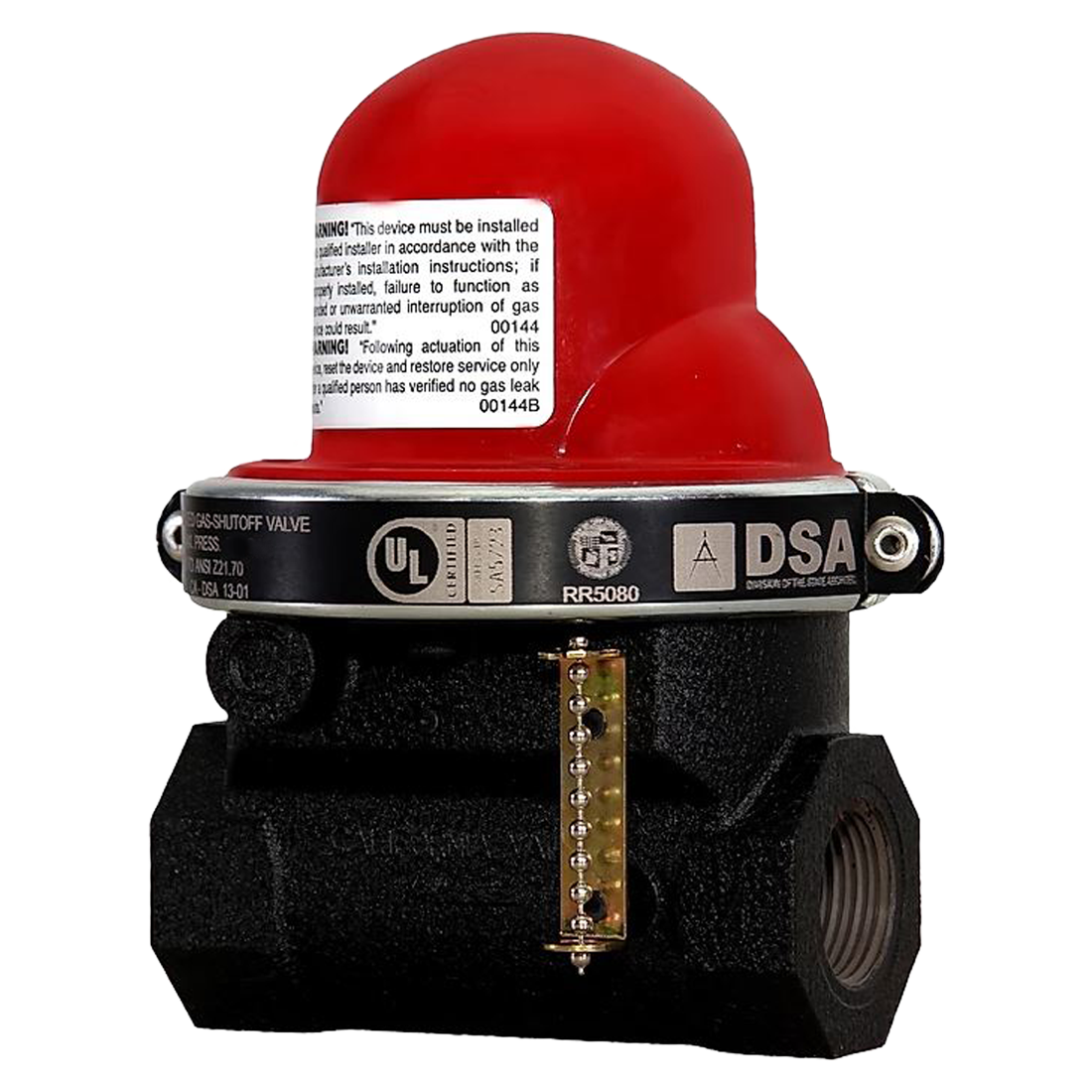 MODEL #310 (Pacific Seismic) Valve-Earthquake 3/4 Horiz 60 Psi