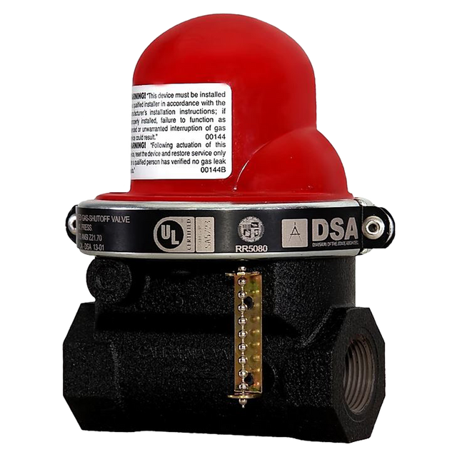 MODEL #310 (Pacific Seismic) Valve-Earthquake 3/4 Horiz 60 Psi