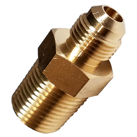 48-612-LS | Connector-3/8 Od Flr X 3/4 Mpt Lonthrd