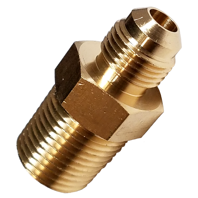 48-612-LS | Connector-3/8 Od Flr X 3/4 Mpt Lonthrd