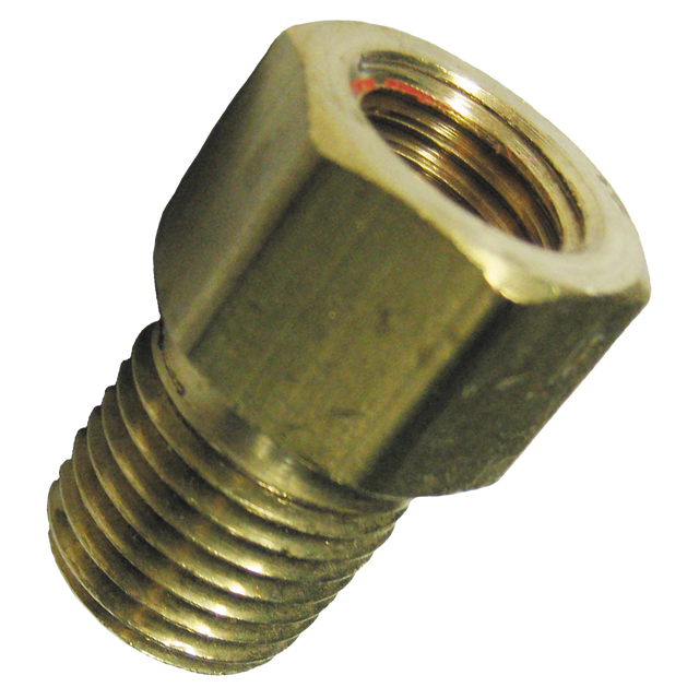 33-4B | Adapter-1/4 F Flare X 1/4 Mpt Brass