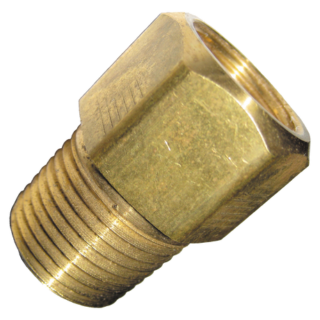 33-8D | Adapter-1/2 F Flare X 1/2 Mpt Brass