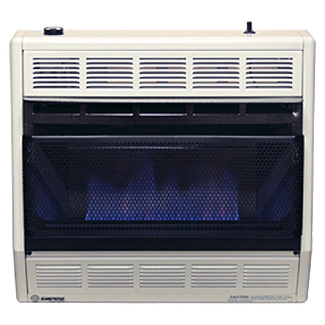 BF30WLP (Empire) Heater-Bflm Lp 30K Btu Vf Tstat Wht