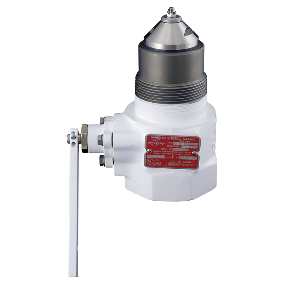 C477-24-37 (Fisher) Valve-Internal 3 Strt Thru Body 375 Gpm