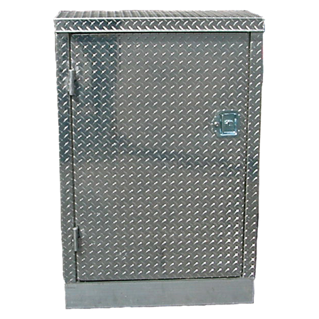 D1-A-DEEP (Metalcraft) Cabinet-Lp Dispensor Alum Sm