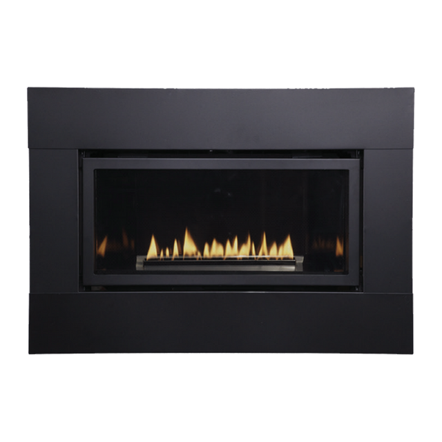 DFB25RBL (Empire) Front-Decor Eclipse Mat Blk Bar Scn