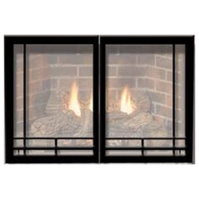 DVWB3BL (Empire) Frame-Door Matte Black Barrier Screen