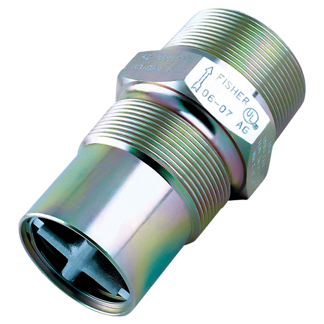 F195 (Fisher) Valve-Ex Flo 3 Mpt X 2 Mpt 260 Gpm Stl