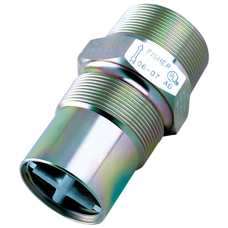F199 (Fisher) Valve-Ex Flo 3 Mpt X 2 Fpt 260 Gpm Stl