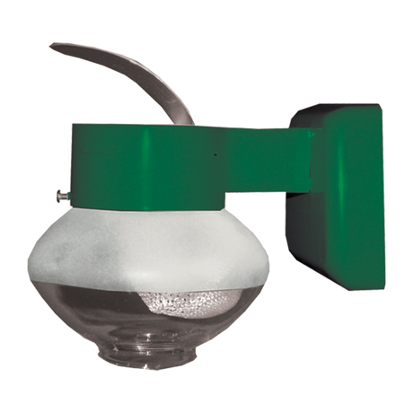 9GR (Midstate Lamp) Light-Gas Hunter Green