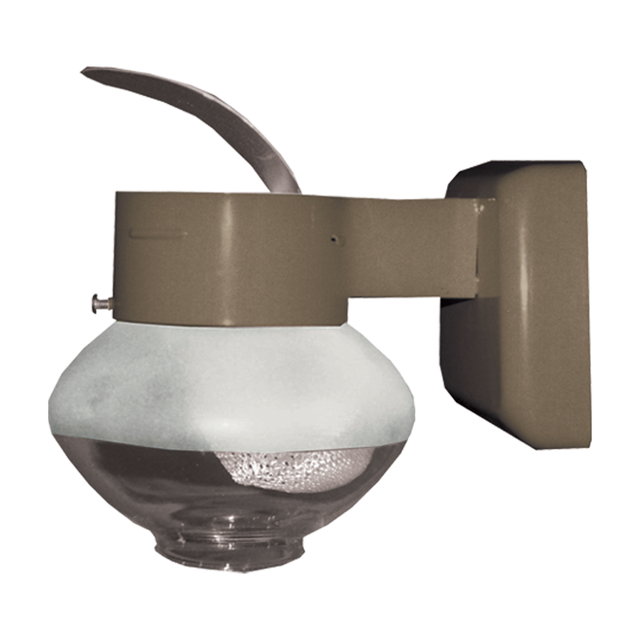 9TRW (Midstate Lamp) Light-Gas Rustic Walnut