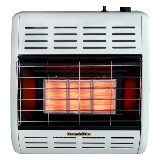 HRW17ML (Empire) Heater-Radiant Lp 17Kbtu Vf Man Ctrl Wht