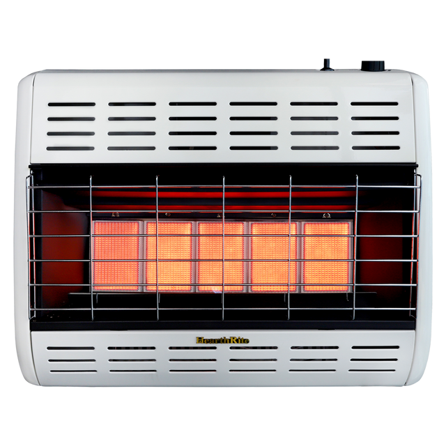 HRW25ML (Empire) Heater-Radiant Lp 25Kbtu Vf Man Ctrl Wht