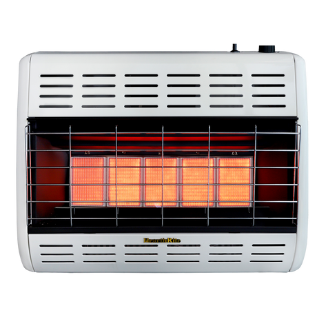 HRW25TL (Empire) Heater-Radiant Lp 25K Btu Vf Tstat Wht