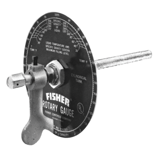 J31L-3 (Fisher) Gauge-Rotary 93 To 108 Over 1200 Gal
